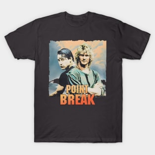 Point Break Movie Poster T-Shirt